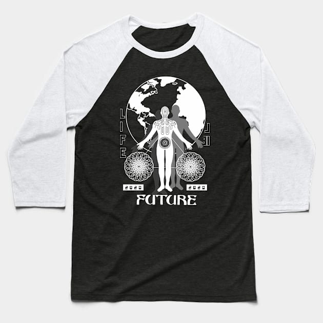 F U T U R E Baseball T-Shirt by SEBANGKAI